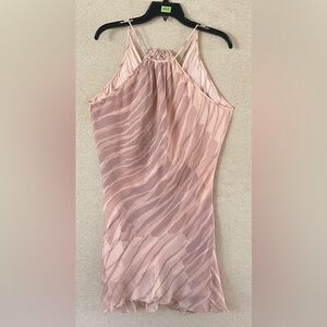 🌾 MAXSTUDIO Silk Straps Dress Dusty Rose